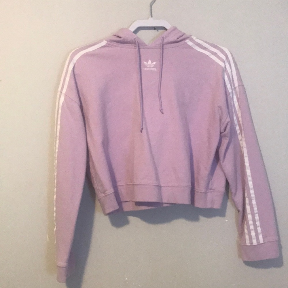 Adidas crop hoodie